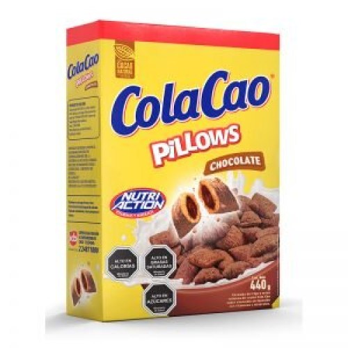 cola cao pillows chocolate